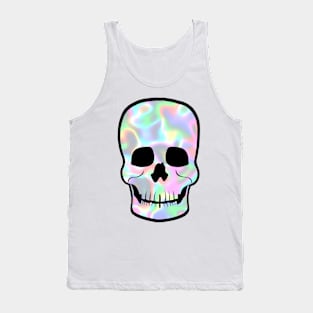 Holographic Skull Tank Top